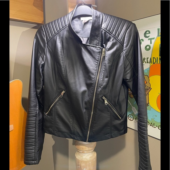 Streetwear Society Jackets & Blazers - 🏍Streetwear Society Faux Leather Motorcycle Jacket🏍